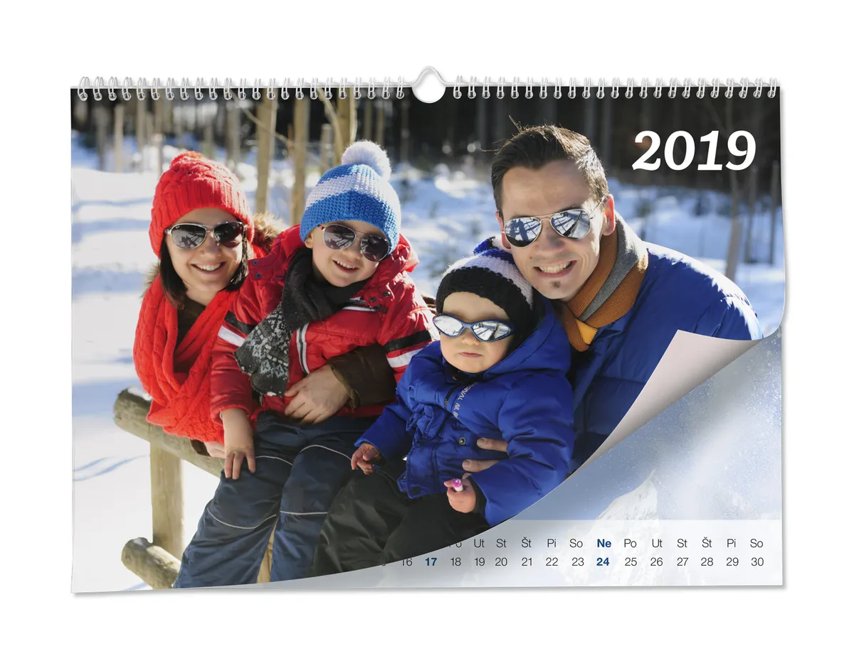 Do Nového roka s fotokalendárom od Happy Foto