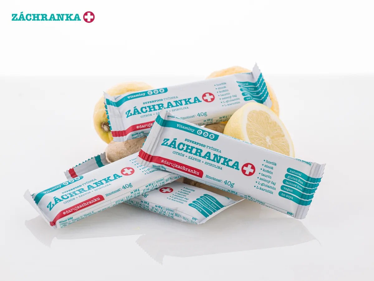 Superfood tyčinka Záchranka zlepšuje funkciu srdca, bdelosť aj náladu