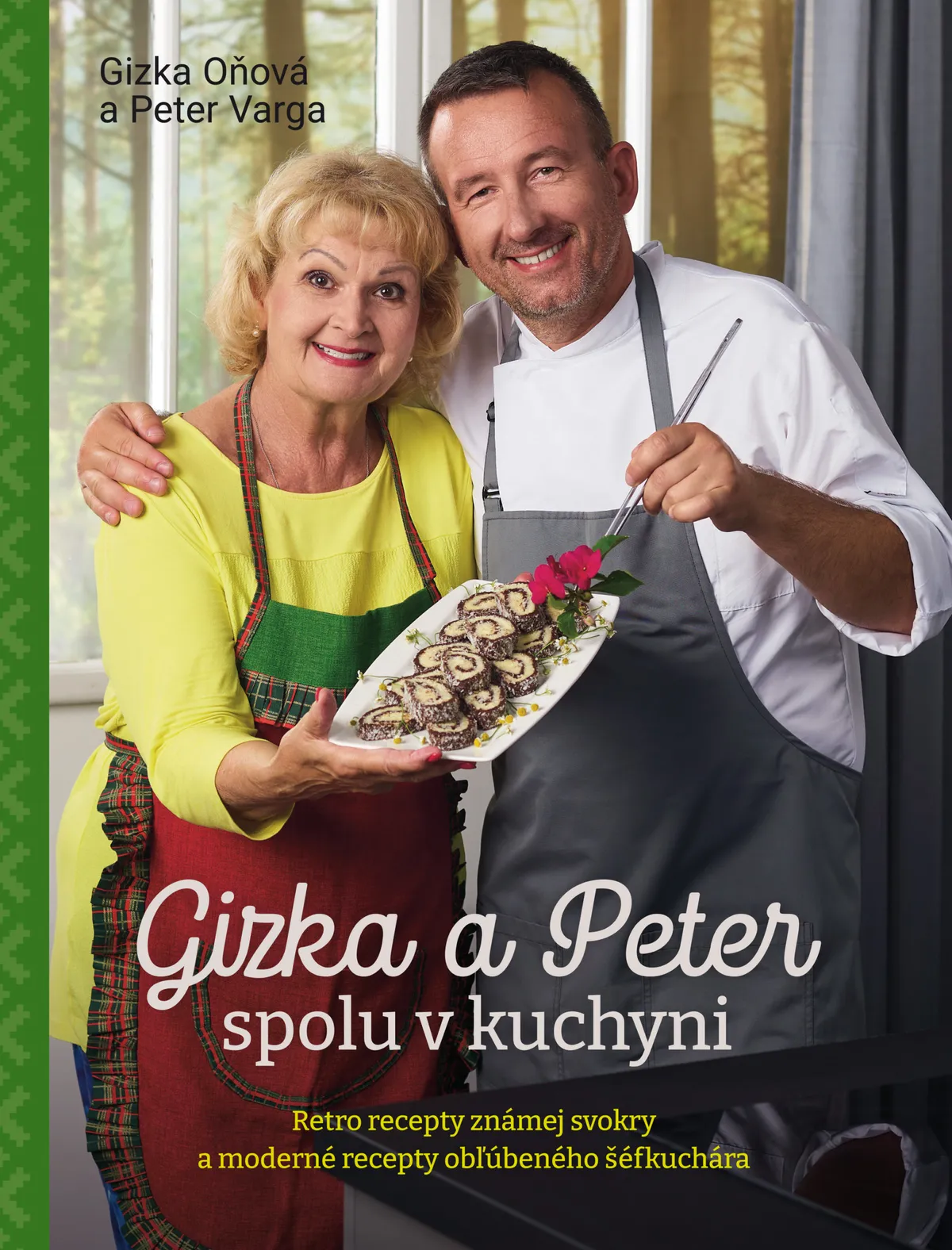 Gizka Oňová "upiekla" novú knihu so šéfkuchárom Petrom Vargom