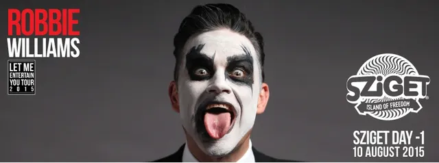 Robbie Williams odštartuje Sziget 2015!