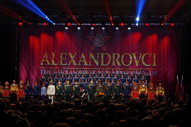 Alexandrovci pokračujú v slovenskom turné. V Žiline s dvoma hosťami