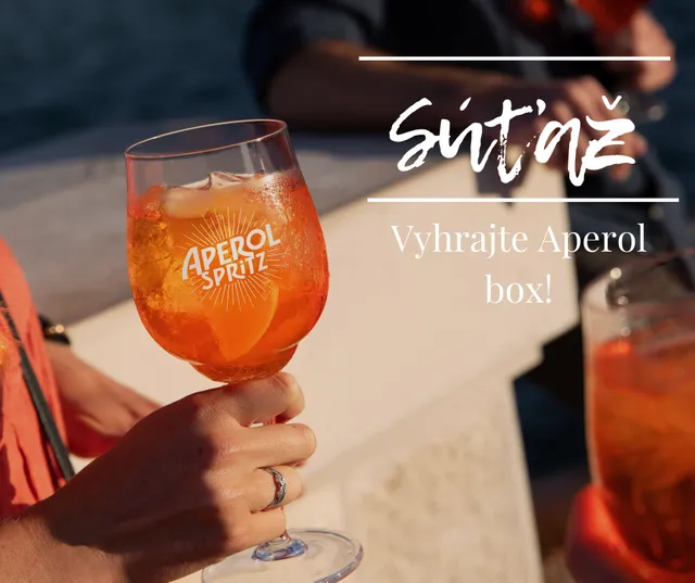 SÚŤAŽ! Vyhrajte Aperol box na prípravu drinku APEROL SPRITZ!