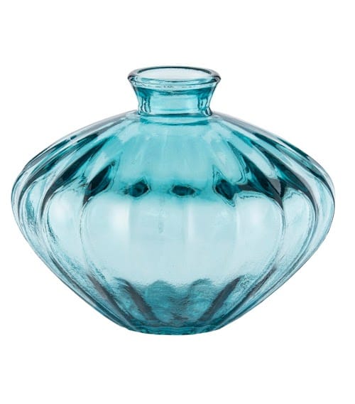 SPALNA_FF_China_Girl_Transparent_Turquoise_Large_Glass_Bud_Vase