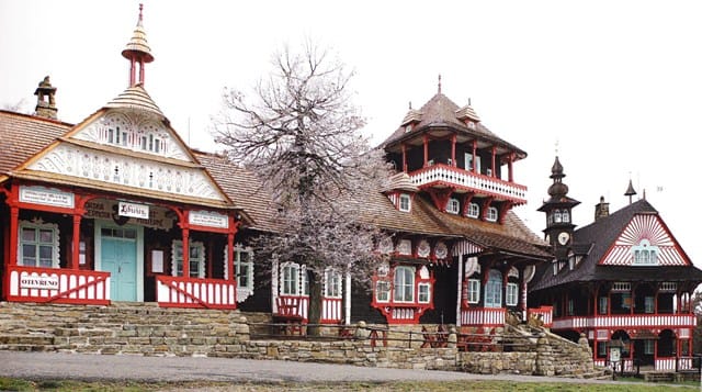 Pustevny Jurkovičova architektúra