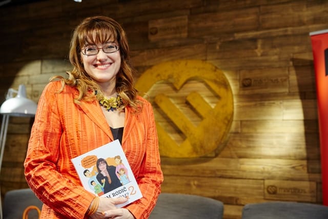 Krst knihy Som rodic a co s tym 2_autorka Maria Tothova Simcakova_zdroj Fortuna Libri