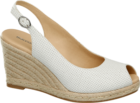 deichmann_biele sandalky na klinovom podpatku_ 19_90_eur