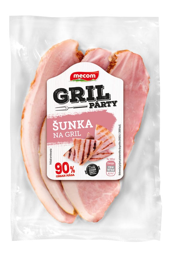 šunka na gril mala foto